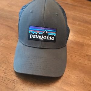 Patagonia P6 Trucker hat.
